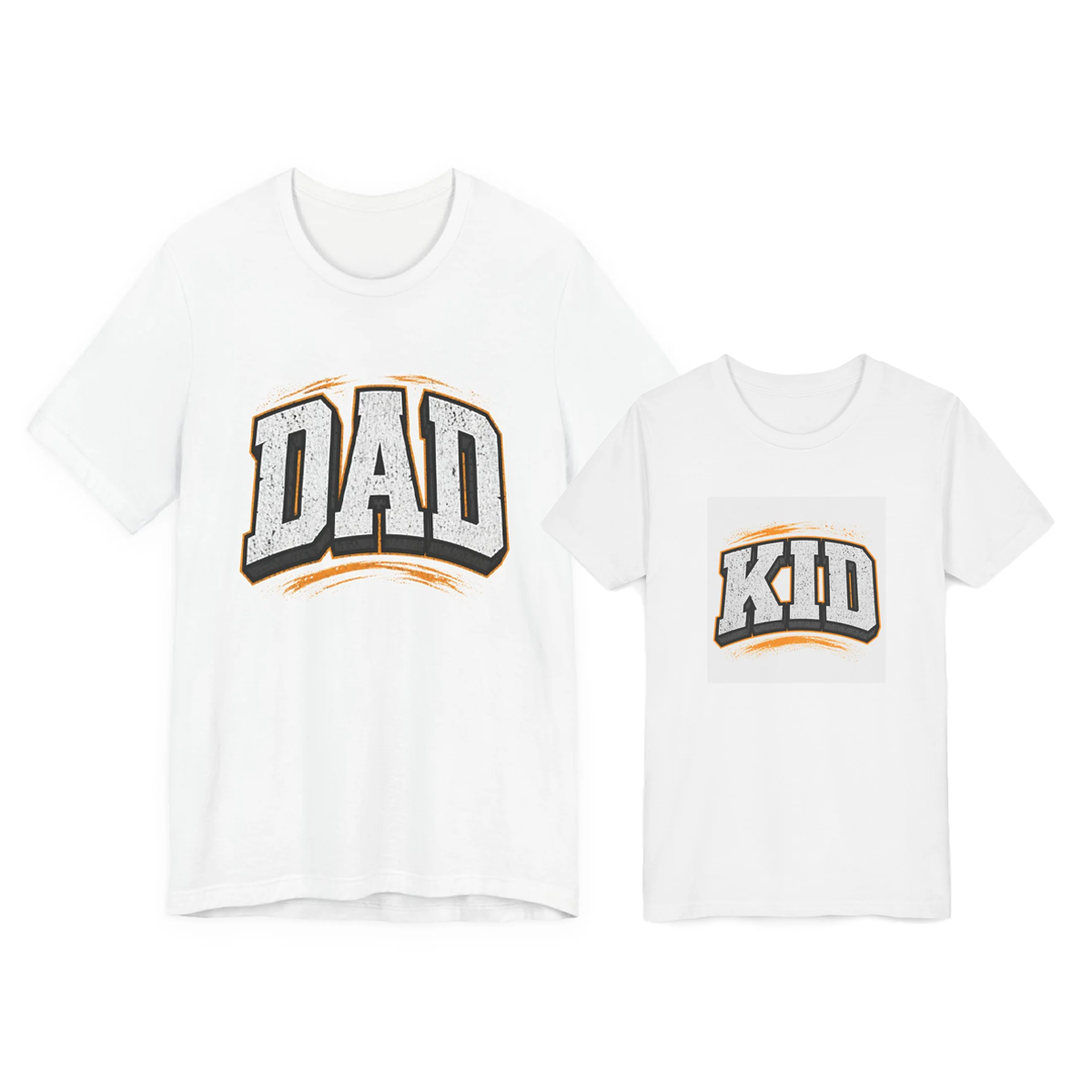 Dad – Kid Matching Father-Child T-Shirt